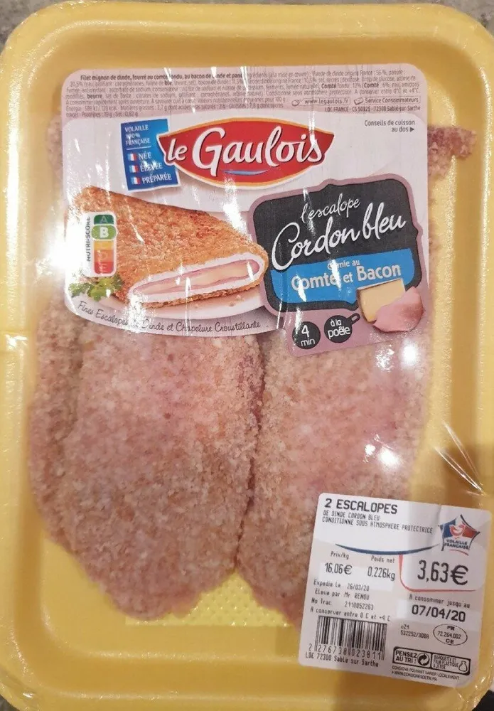 L'escalope cordon bleu
