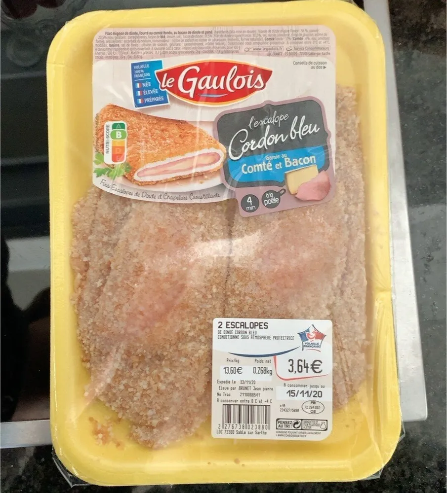 Escalope cordon bleu