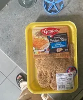 L’escalope cordon bleu garnie au comté et bacon de dinde