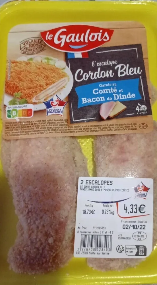 L'escalope cordon bleu
