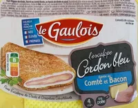 L’escalope Cordon bleu Garnie au Compté et Bacon