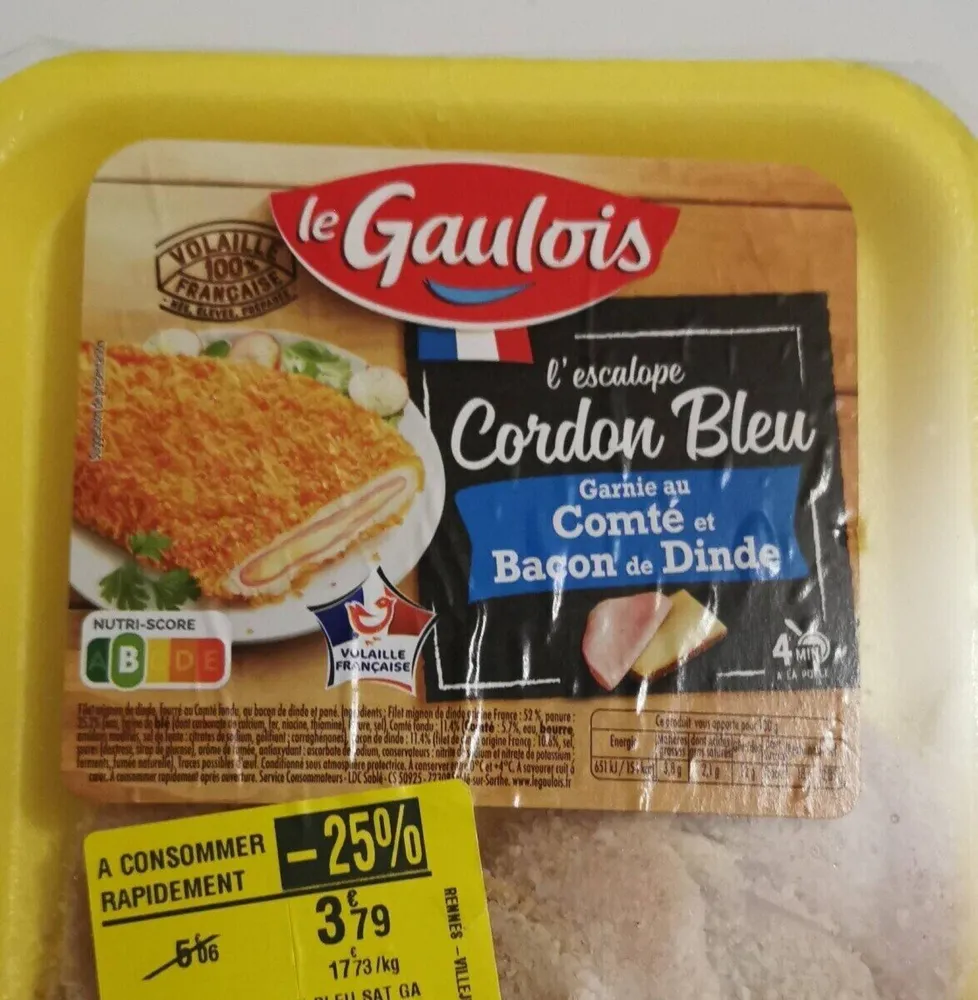 L'escalope cordon bleu