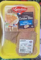 Escalopes cordon bleu Comté et Bacon de dinde