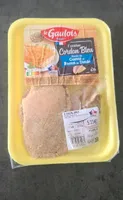 Cordon bleu garnie au Comté et Bacon de Dinde