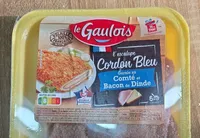 Cordon bleu (comté et bacon de dinde