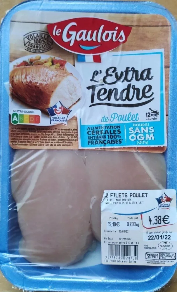 L'extra tendre de poulet