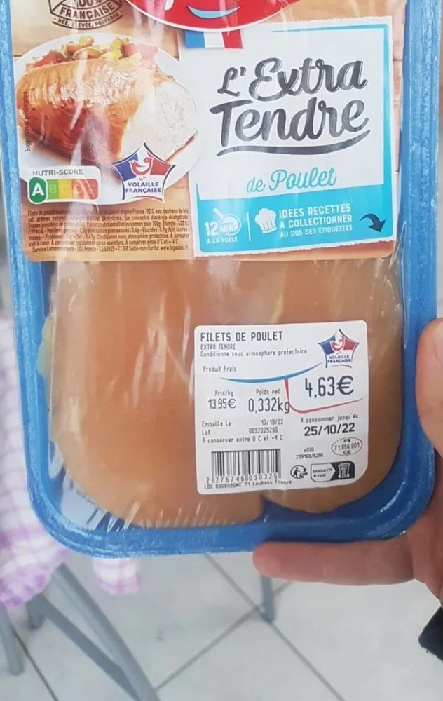 Filet de poulet
