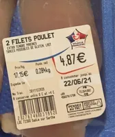 Filets poulet