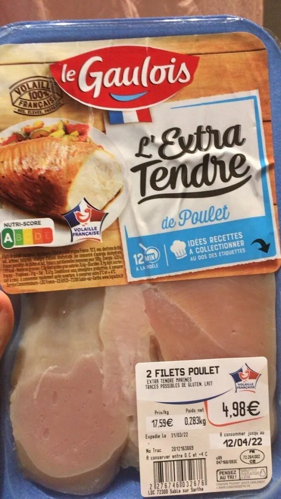 L’extra tendre de poulet