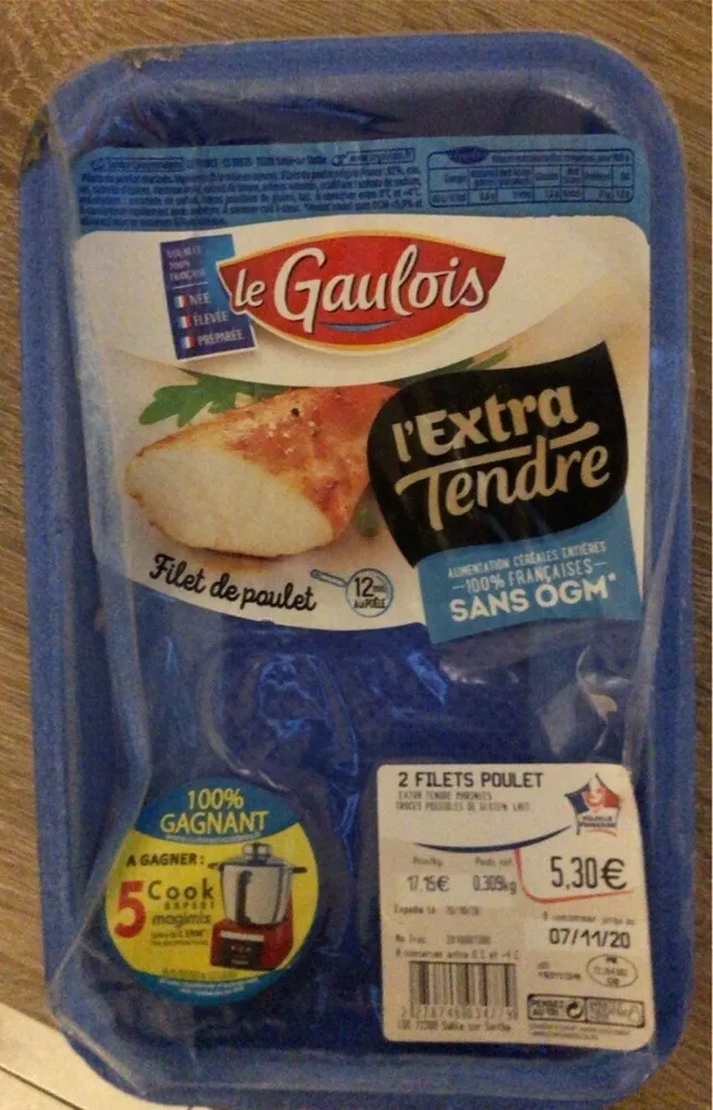 Filet de poulet extra tendre