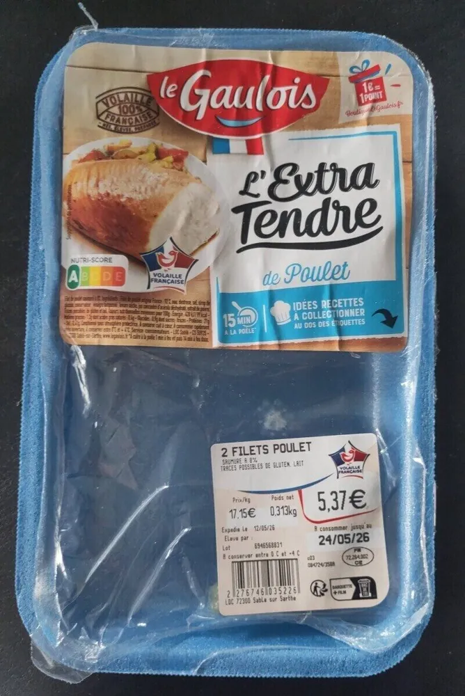 Poulet l'extra tendre