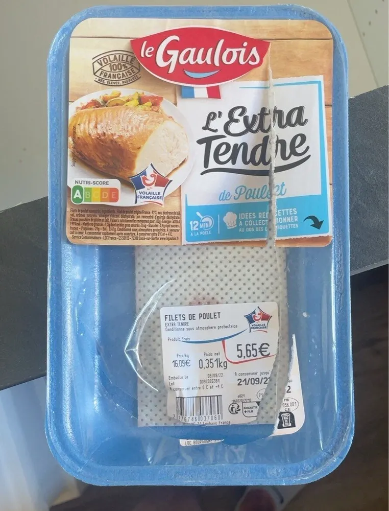 L’extra tendre de poulet