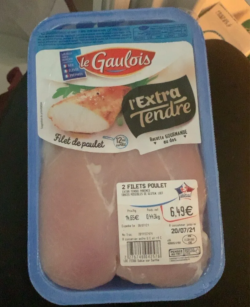 Filets de poulets