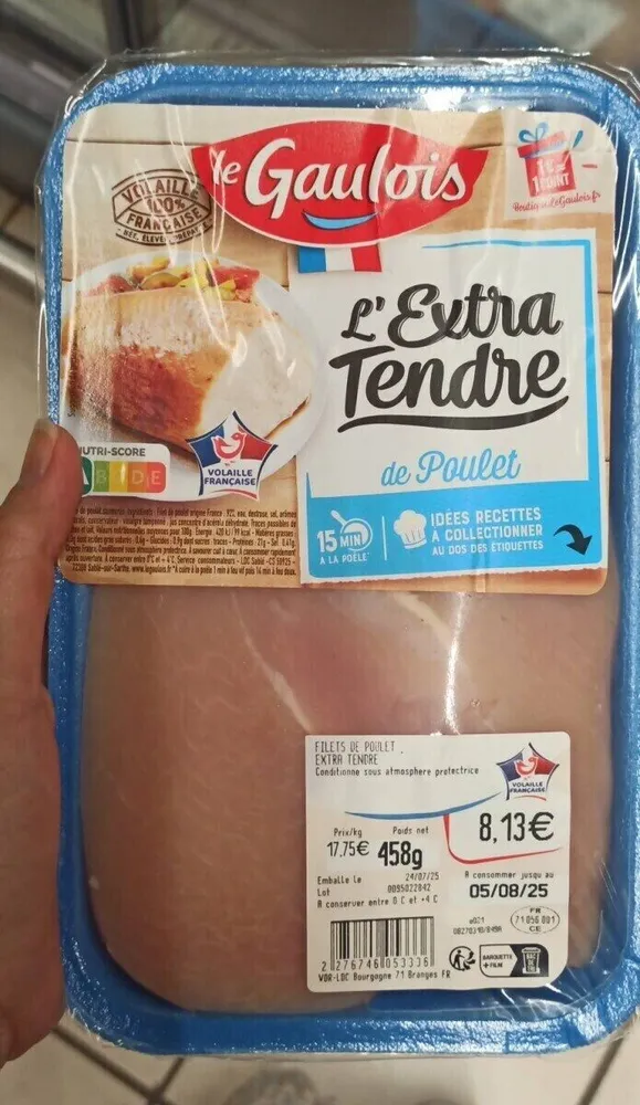 L’extra tendre de poulet