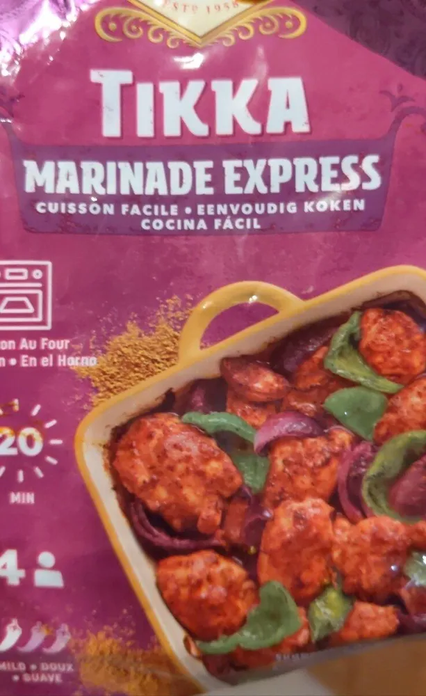 Marinade express Tikka