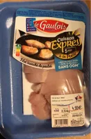 Filet de poulet tranche