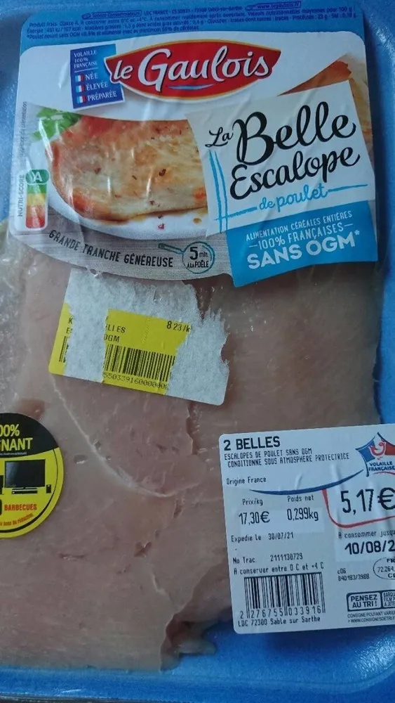 La Belle Escalope de Poulet