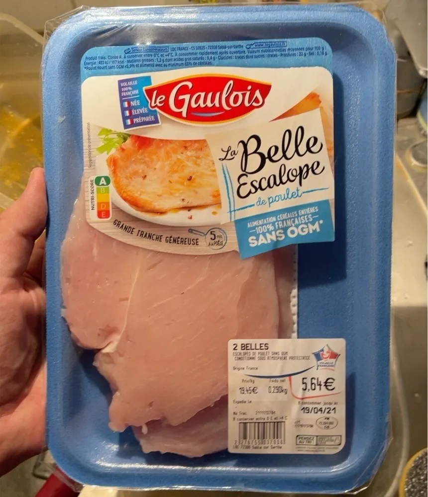 Le Gaulois, la belle escalope