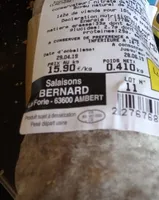 Saucisson sec pur porc cendre