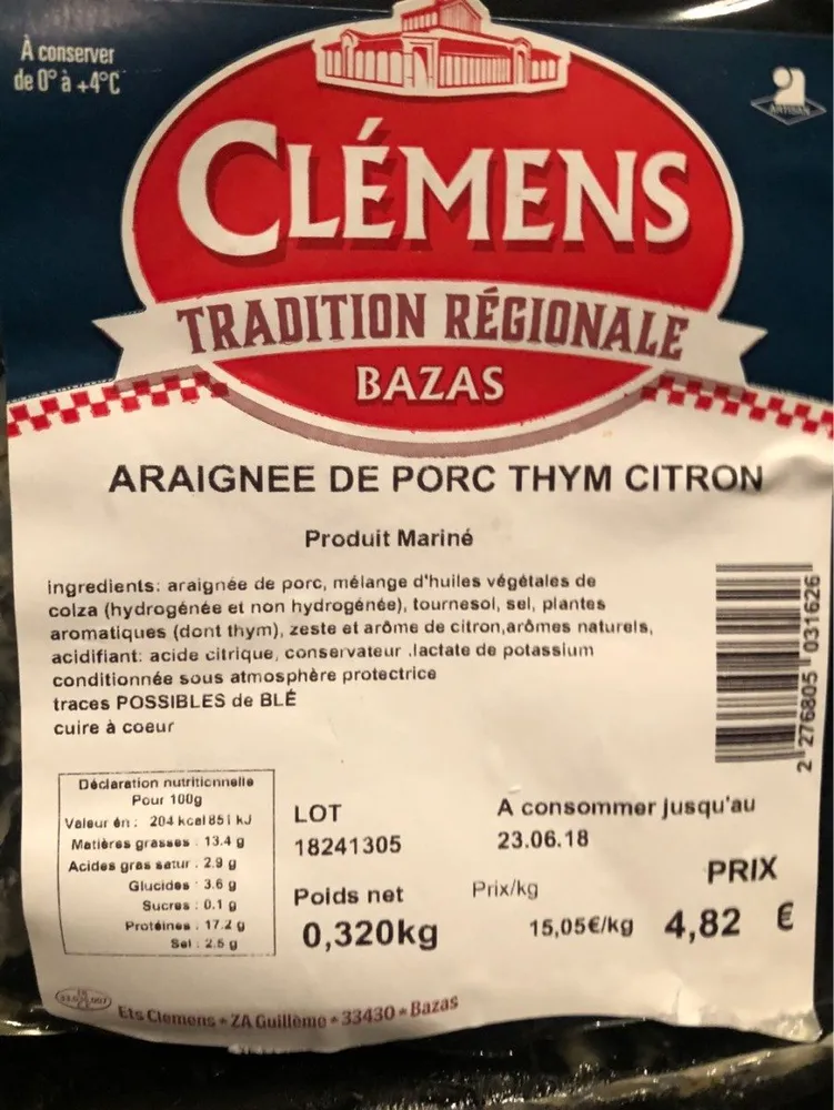 Araignee de porc
