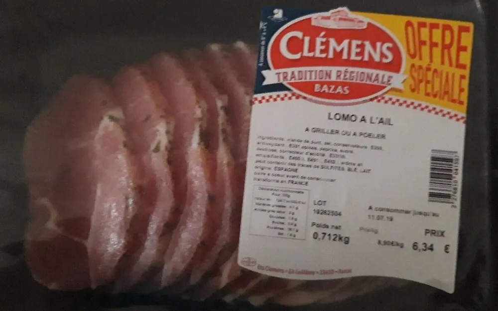 Lomo à l'ail