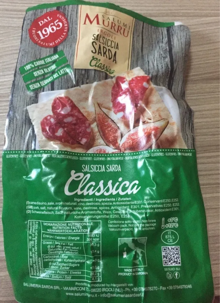 Salsiccia sarda classica