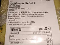 Heublumen Rebell Schnittkäse