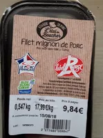 Filet mignon de porc Label rouge Bleu blanc coeur