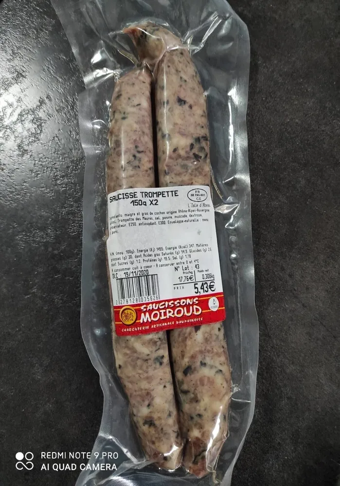 Saucisse Trompette