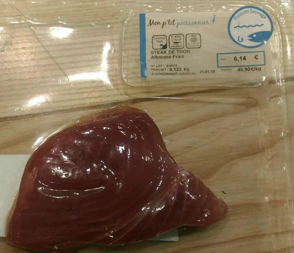 Steak Thon Albacore Frais