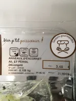 Anneaux d'encornet ail et persil