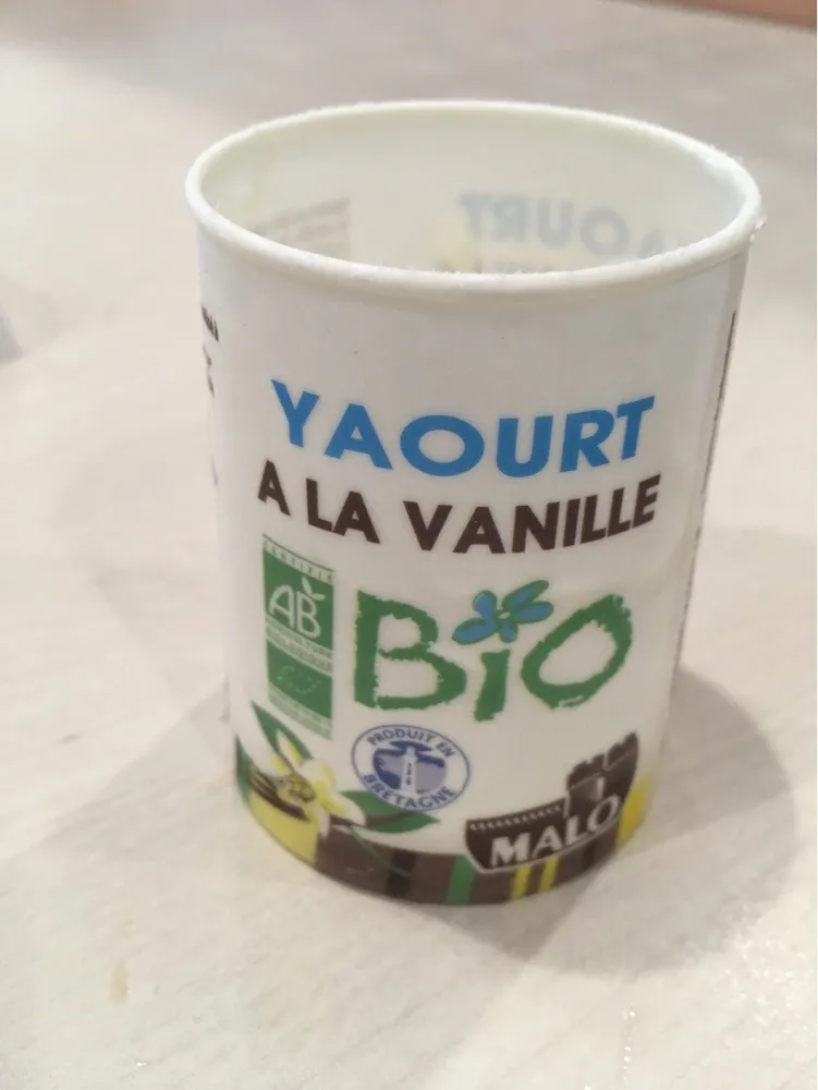 Yaourt à la vanille