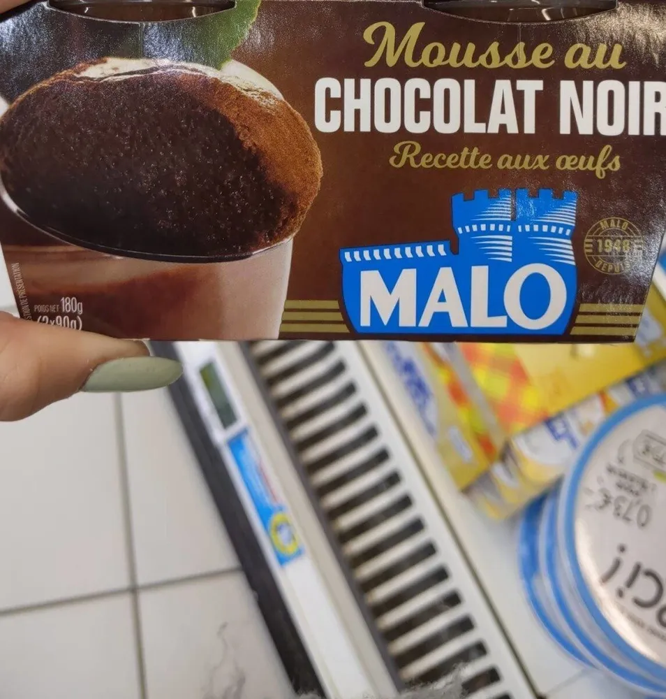 Mousse au chocolat noir