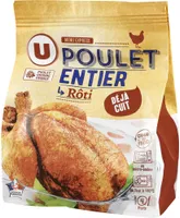 Poulet entier rôti