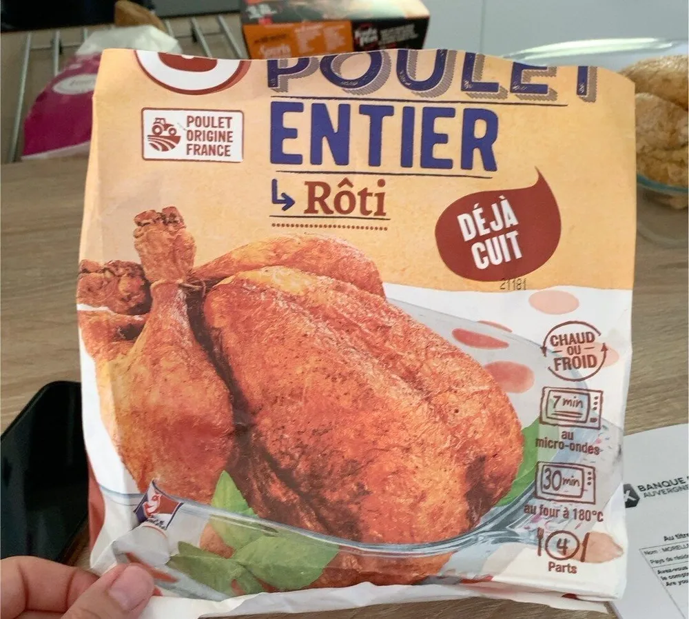 Poulet entier