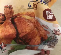 Poulet entier rôti