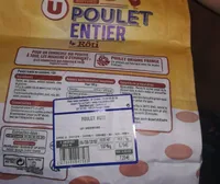 Poulet entier rôti