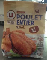 Poulet entier rôti