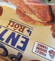 Poulet entier roti