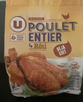 Poulet entier rôti