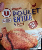 Poulet entier rôti