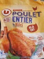 Poulet entier roti