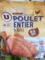 Poulet entier roti