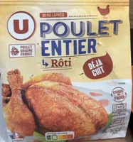 Poulet entier roti