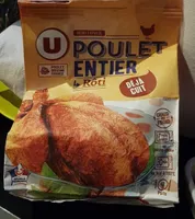 Poulet entier roti