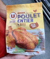 Poulet entier roti