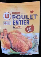 Poulet entier rôti