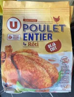 Poulet entier rôti