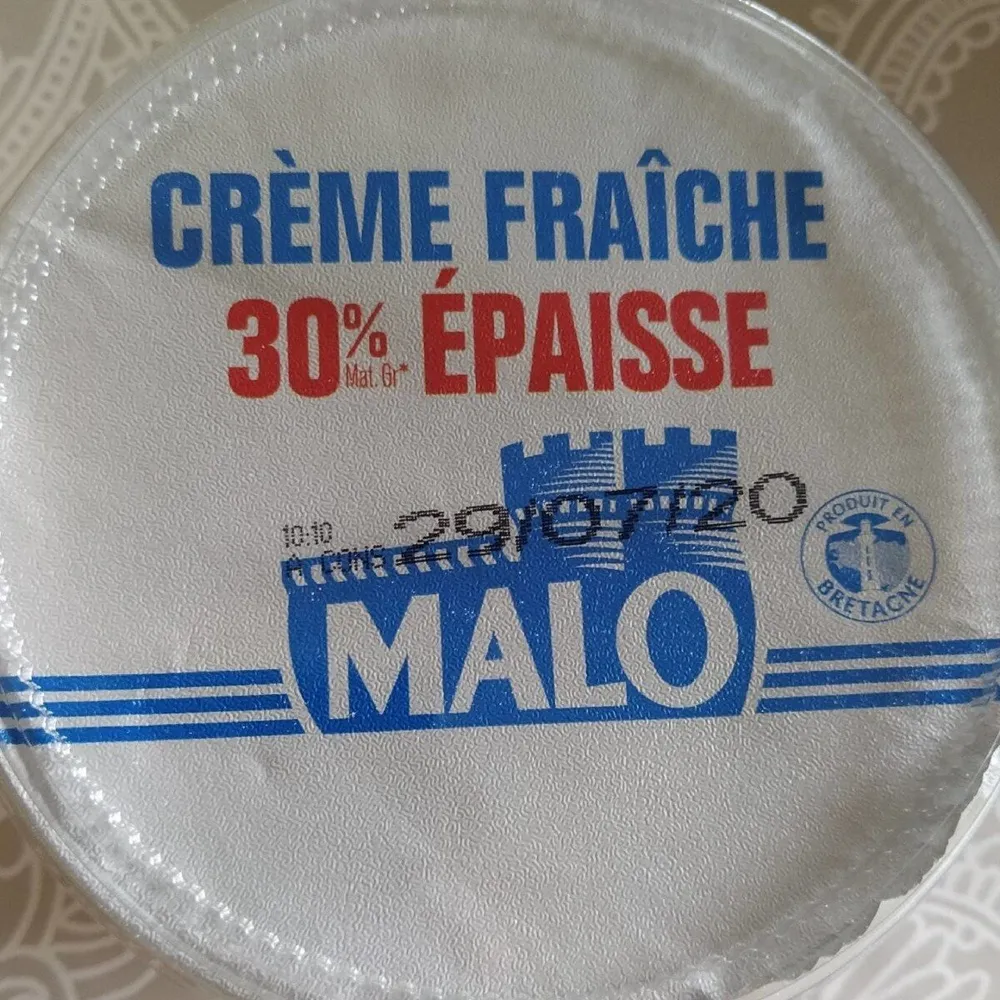 Crème fraîche épaisse