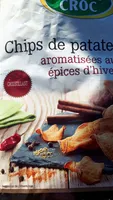 chips patate douce aromatisées aux épices d hiver